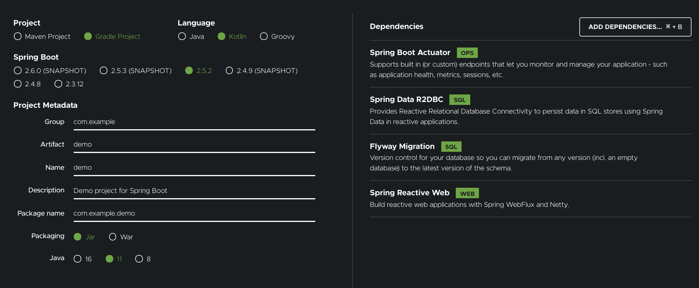 Set up the base project abstract Set up the base project abstract